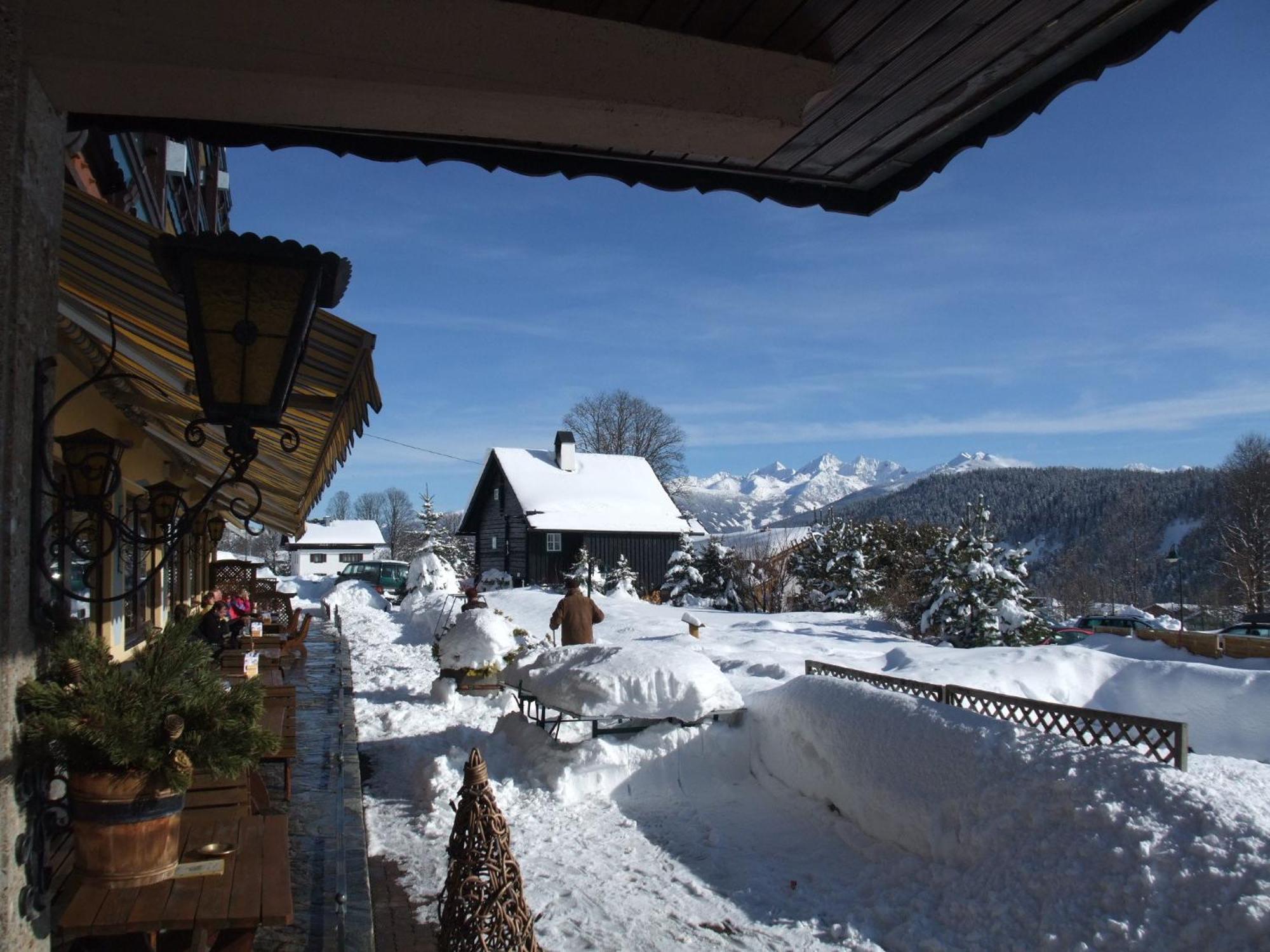 Ferienhotel Knollhof Ramsau am Dachstein Eksteriør bilde